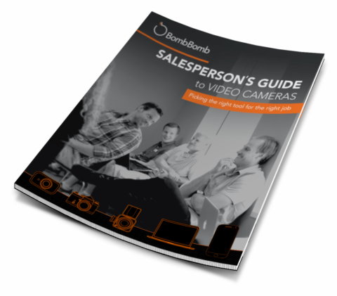 video for sales, sales video, sales tips, sales communication, video communication, face to face, BombBomb, video email, video camera guide