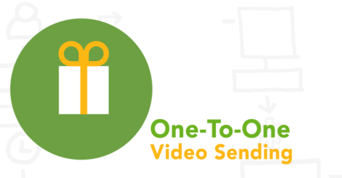 one to one, personal video, video sending, video email, BombBomb, sending engine