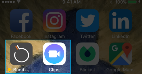 BombBomb, Apple Clips, Clips app, speech to text, add text to video, mobile app, video app