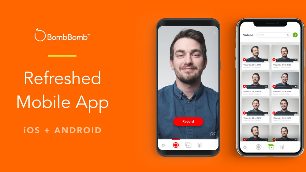 BombBomb mobile app