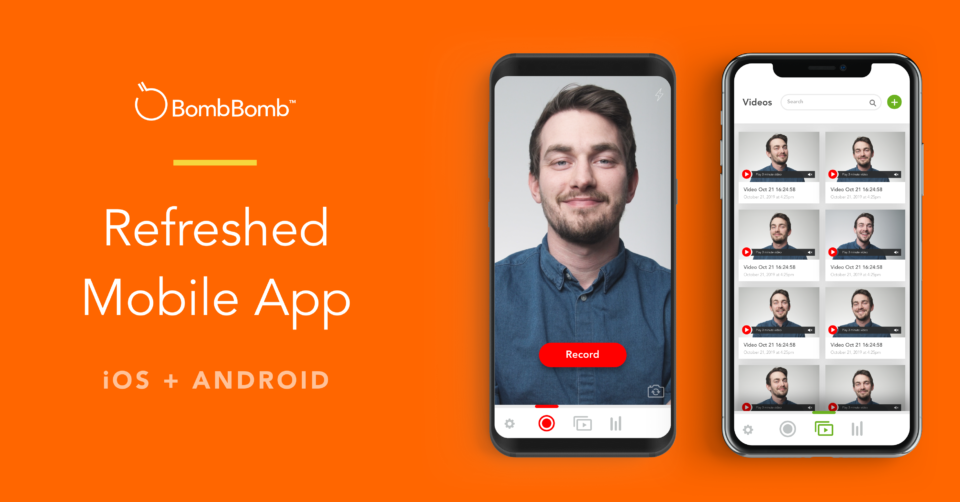 BombBomb mobile app