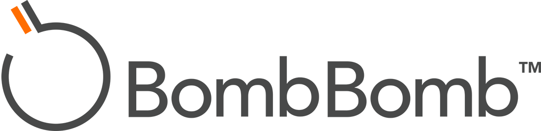 BombBombLogo 1100 Gray | BombBomb