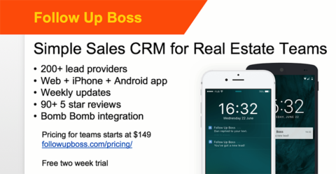 real estate CRM, sales software, real estate, real estate technology