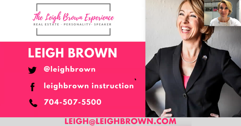 sales success, sales techniques, Leigh Brown, real estate sales, real estate coaching, no fluff training, sales training