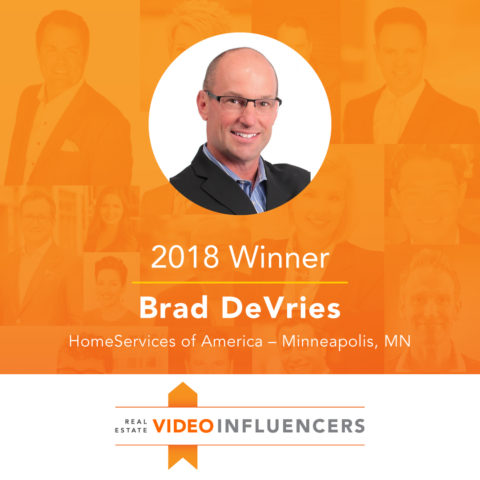 Photo of Brad DeVries, Real Estate Video Influencer Winner