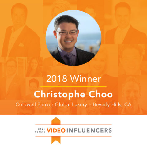 Photo of real estate video influencer winner, Christophe Choo
