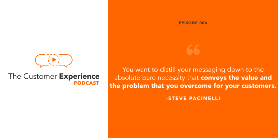 problem solving, selling, sales, Steve Pacinelli, BombBomb, The Customer Experience Podcast