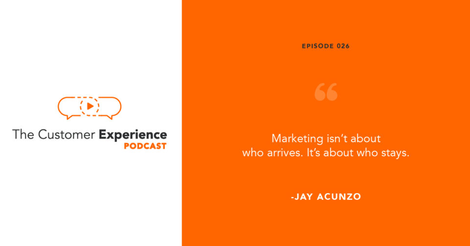 Jay Acunzo, Marketing Showrunners, marketing show, podcast, video series, content production, customer experience, stickiness, marketing