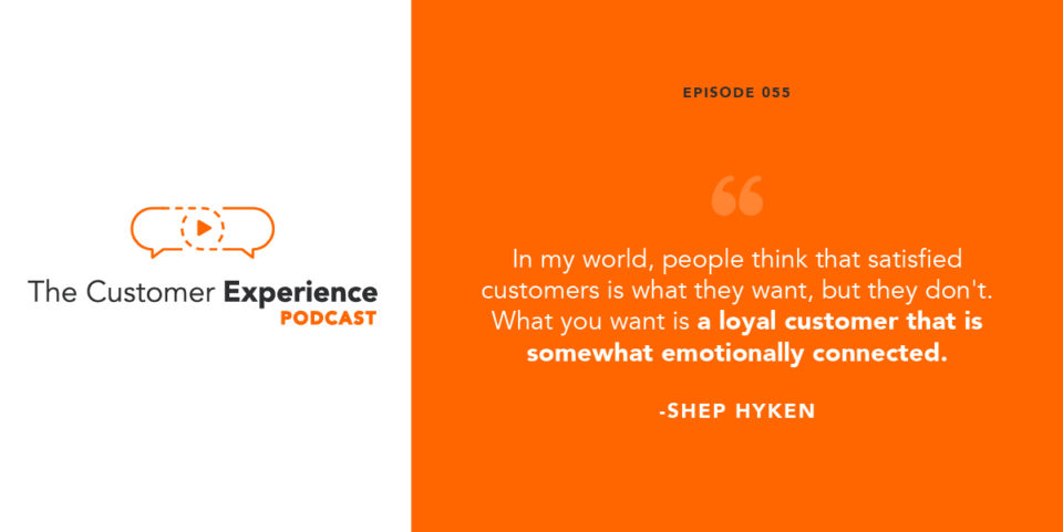 Shep Hyken, amazing customer experience, loyal customers