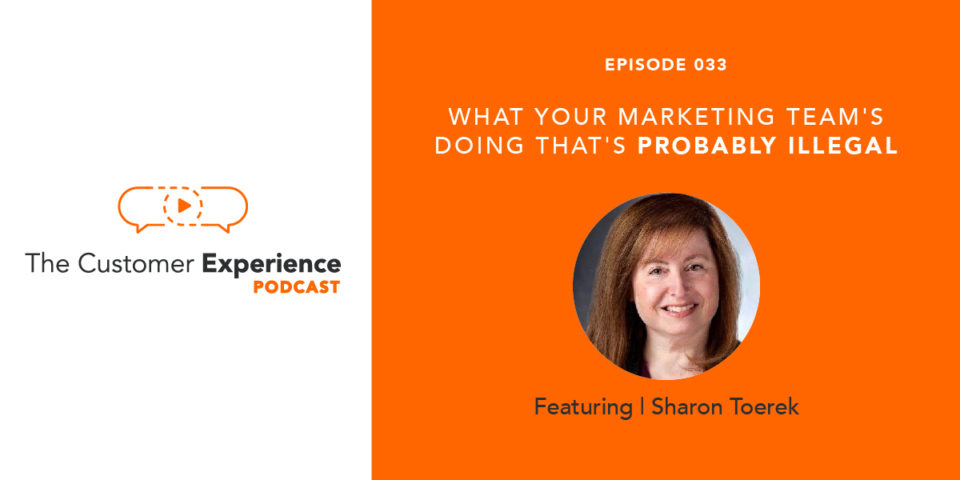What Your Marketing Team’s Doing That’s Probably Illegal featuring Sharon toerek image