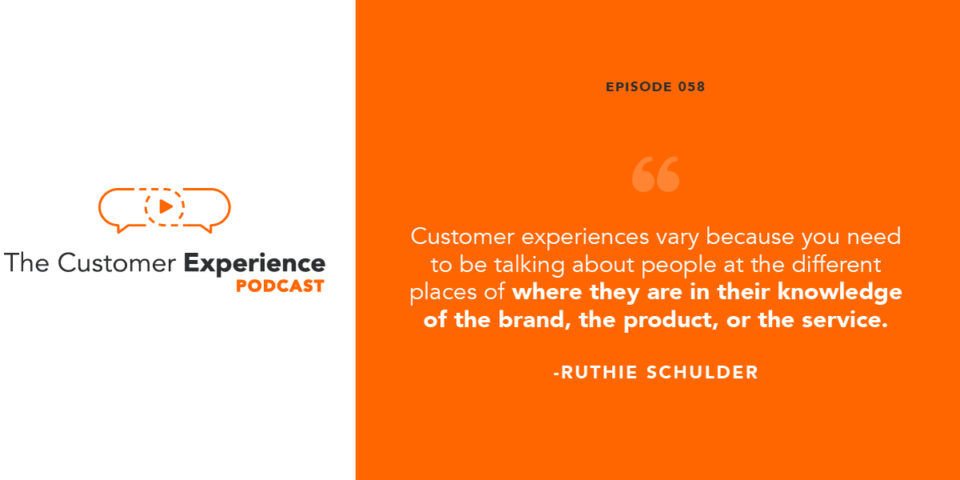 customer experience, brand awareness, ruthie schulder, the participation agency
