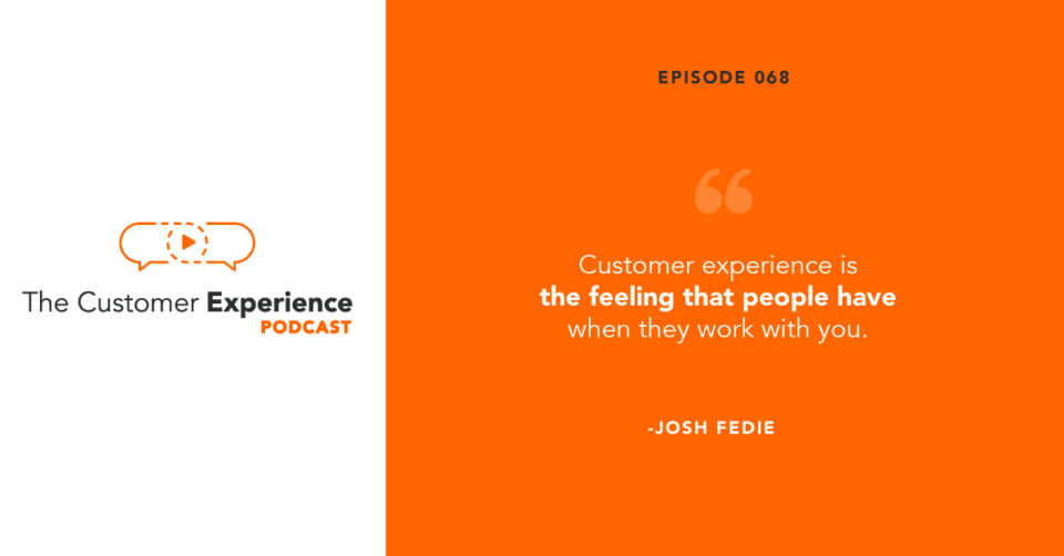 Josh Fedie, SalesReach, The Founders Mentality, buying experience, customer experience