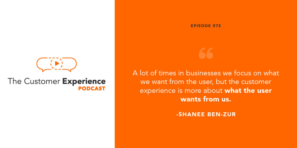 Shanee Ben-Zur, Crunchbase, customer conversations, customer experience