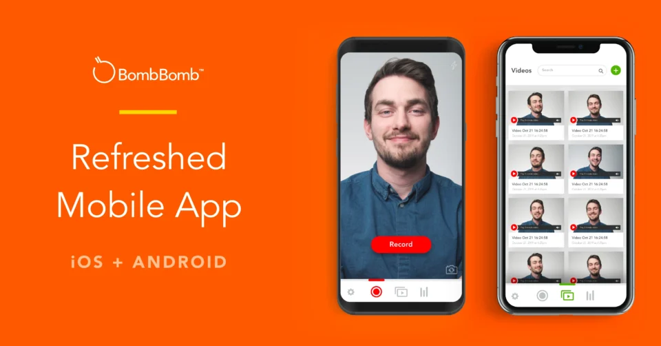 BombBomb Mobile App Update: New, Easier Ways to Send Videos, Improved User Experience