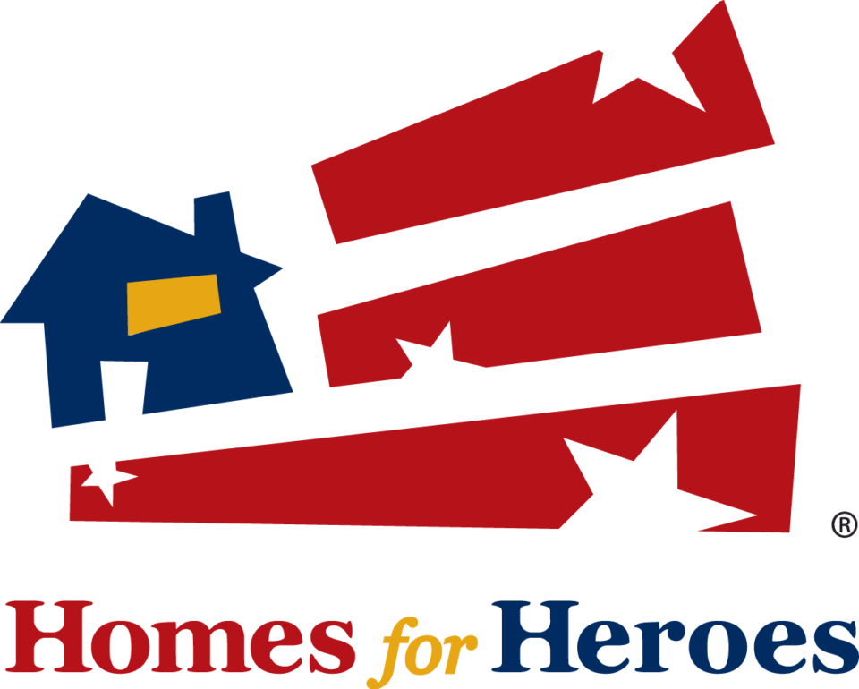 Homes For Heroes Logo | BombBomb
